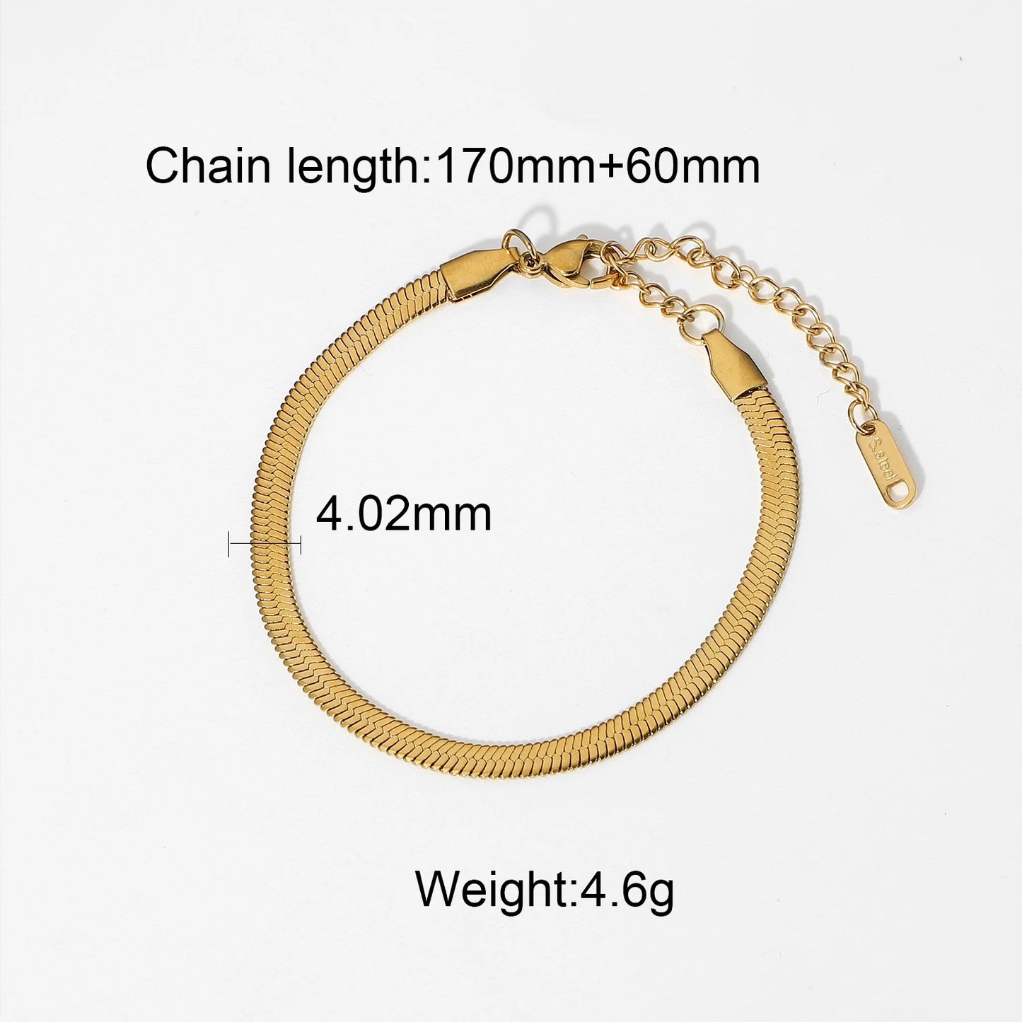 Flat Chain Bracelet